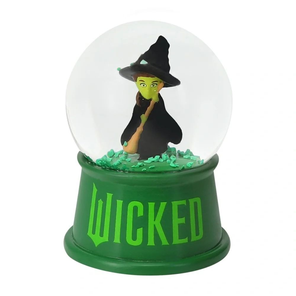Wicked Green Witch Snow Globe - Official Wicked Musical Collectible